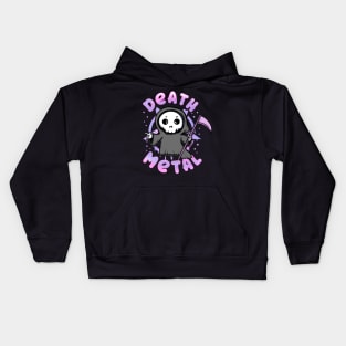 Anime Manga kawaii Death Metal Reaper T-Shirt Kids Hoodie